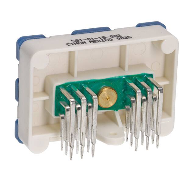 581-01-18-002 Cinch Connectivity Solutions  Headers Male Pins